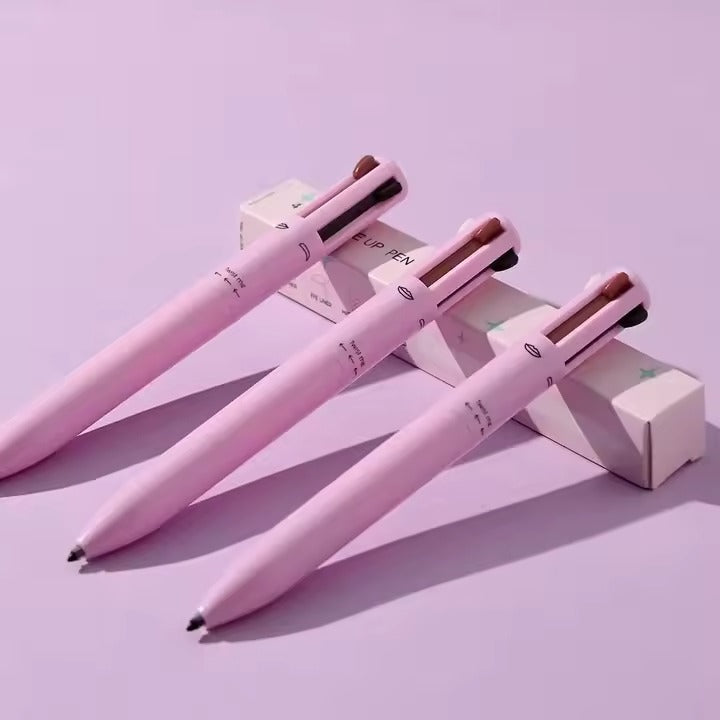 GlamPen™ 4 en 1 | Lápiz de Maquillaje Multifunción Todo en Uno